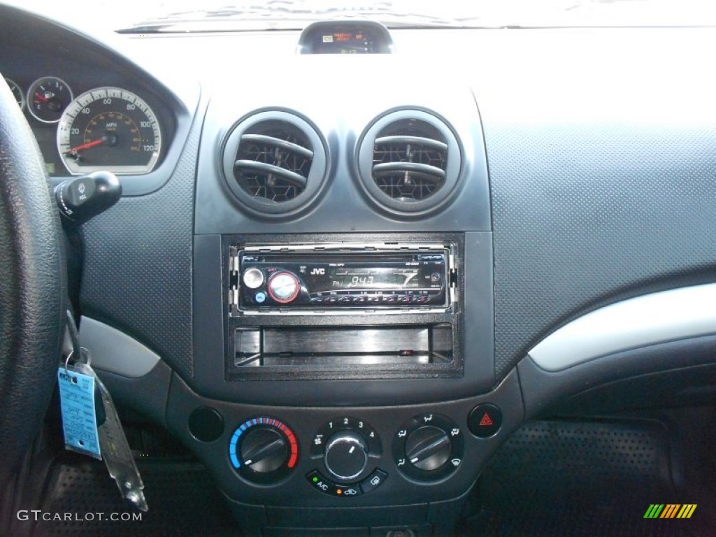 2010 Aveo LT Sedan - Sport Red / Charcoal photo #19