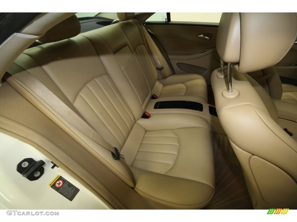 2006 CLS 500 - Alabaster White / Cashmere Beige photo #37