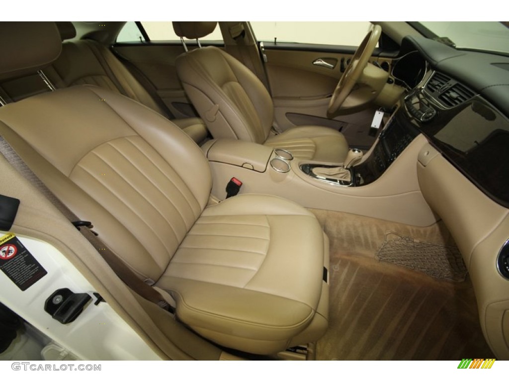 2006 CLS 500 - Alabaster White / Cashmere Beige photo #41