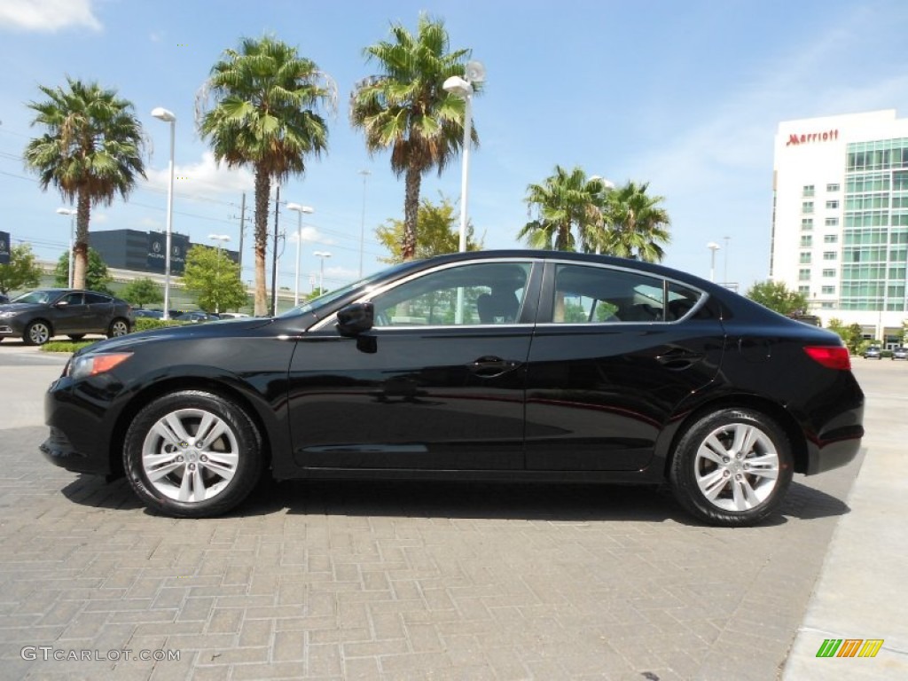 Crystal Black Pearl 2013 Acura ILX 2.0L Exterior Photo #68320568