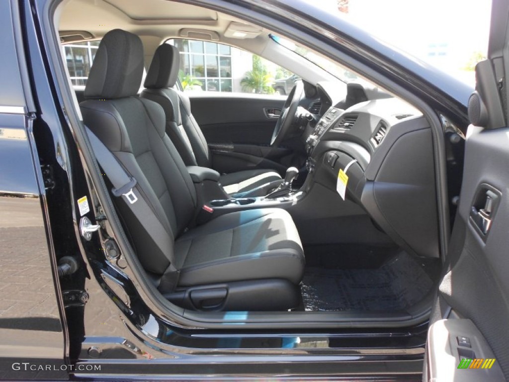 Ebony Interior 2013 Acura ILX 2.0L Photo #68320595