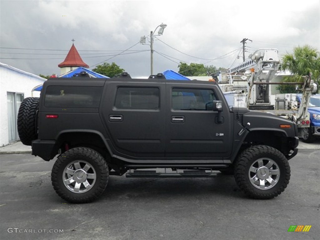 2007 H2 SUV - Black / Ebony Black photo #18