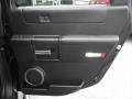 Ebony Black 2007 Hummer H2 SUV Door Panel