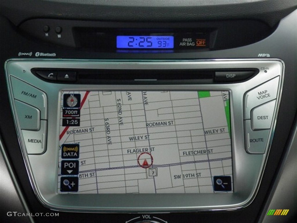 2012 Elantra Limited - Harbor Gray Metallic / Gray photo #40
