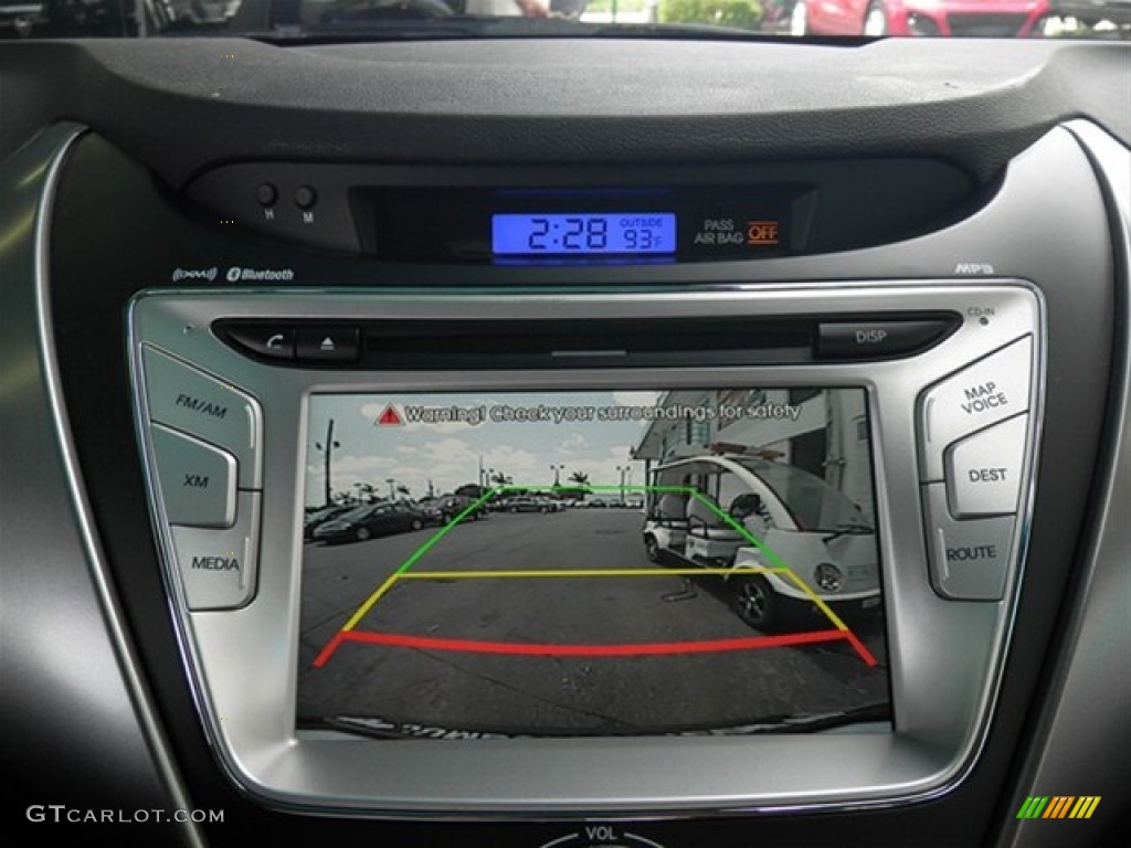 2012 Elantra Limited - Harbor Gray Metallic / Gray photo #41
