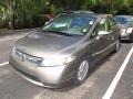 Galaxy Gray Metallic - Civic Hybrid Sedan Photo No. 4