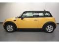 2008 Mellow Yellow Mini Cooper Hardtop  photo #2