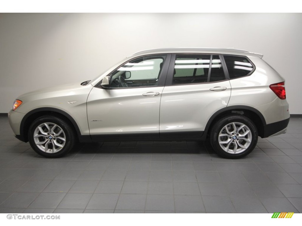 Mineral Silver Metallic 2011 BMW X3 xDrive 35i Exterior Photo #68321855