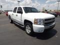 2009 Summit White Chevrolet Silverado 1500 LT Z71 Crew Cab 4x4  photo #3