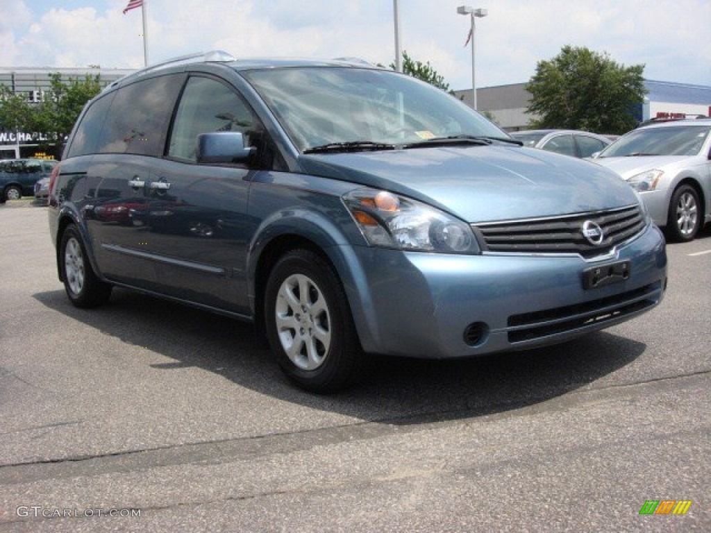 2008 Quest 3.5 - Lakeshore Blue Metallic / Gray photo #1