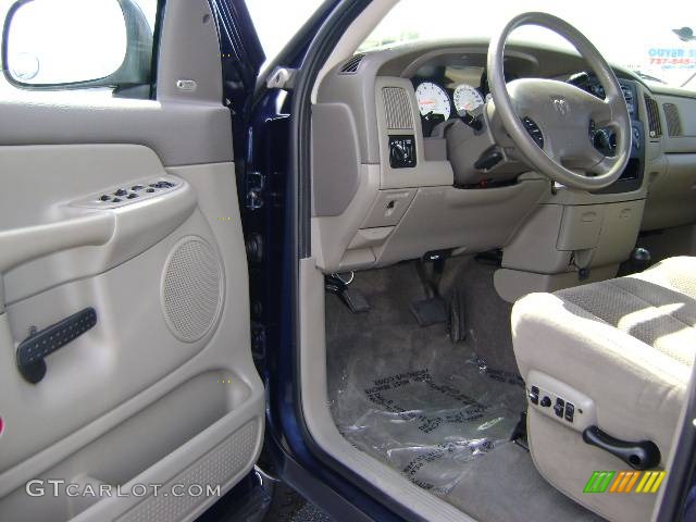 2003 Ram 1500 SLT Quad Cab 4x4 - Patriot Blue Pearl / Dark Slate Gray photo #15