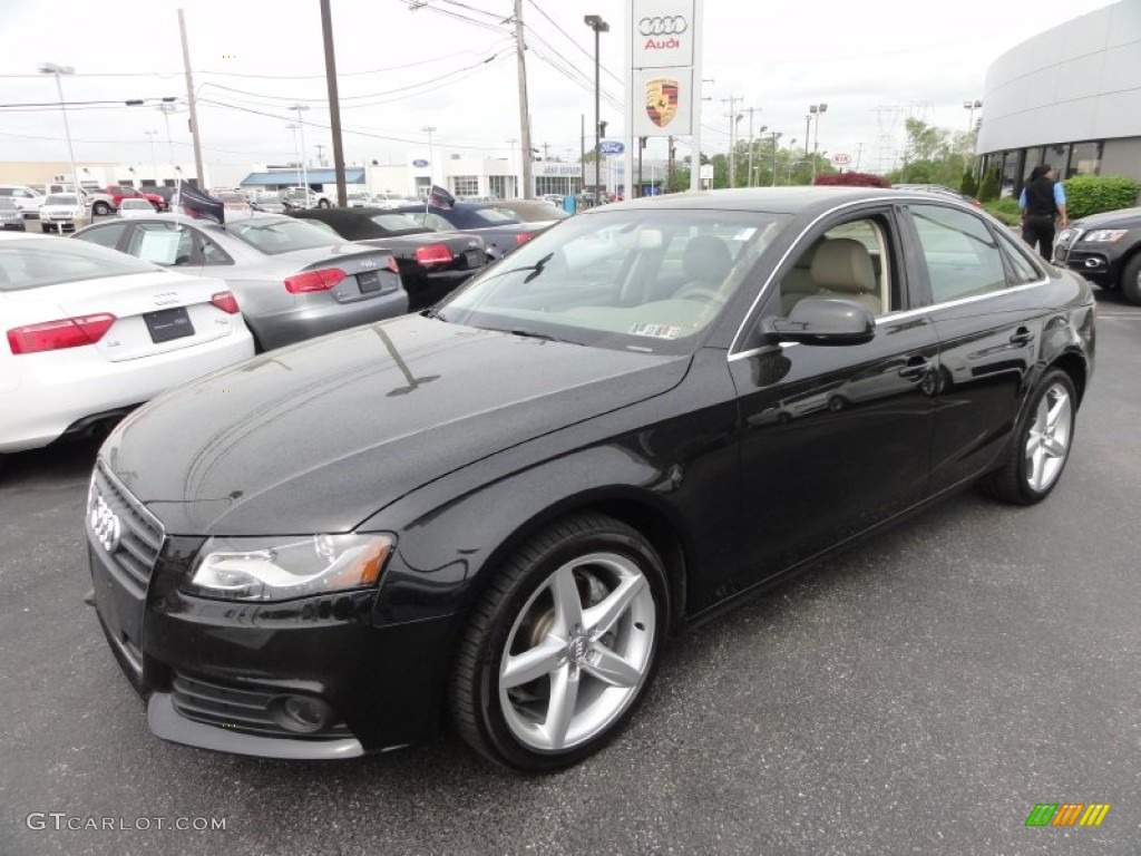 Brilliant Black 2011 Audi A4 2.0T quattro Sedan Exterior Photo #68325453