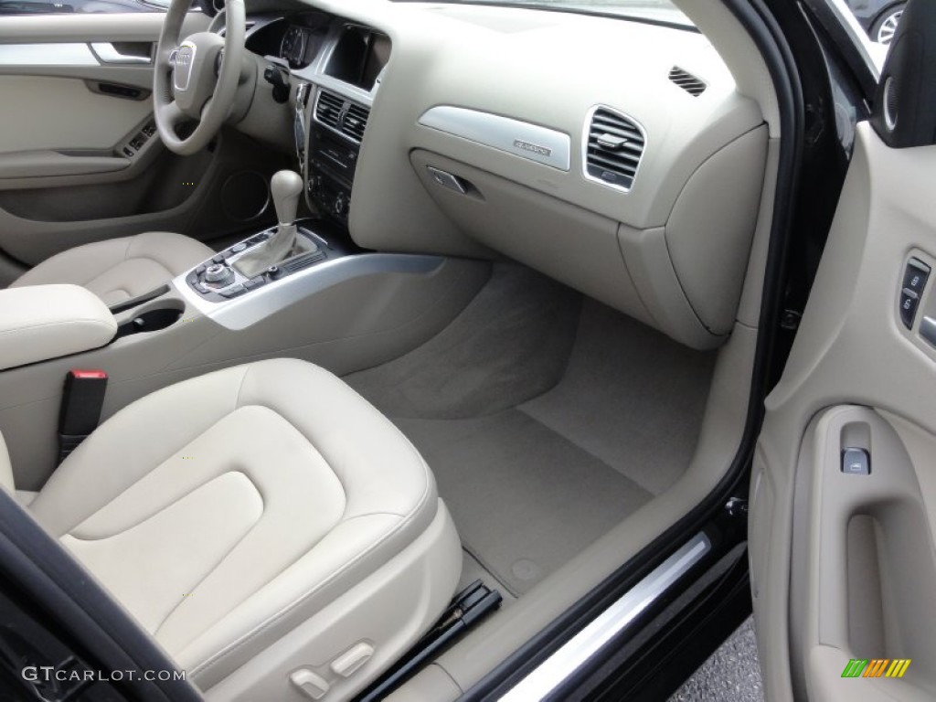 Cardamom Beige Interior 2011 Audi A4 2.0T quattro Sedan Photo #68325599
