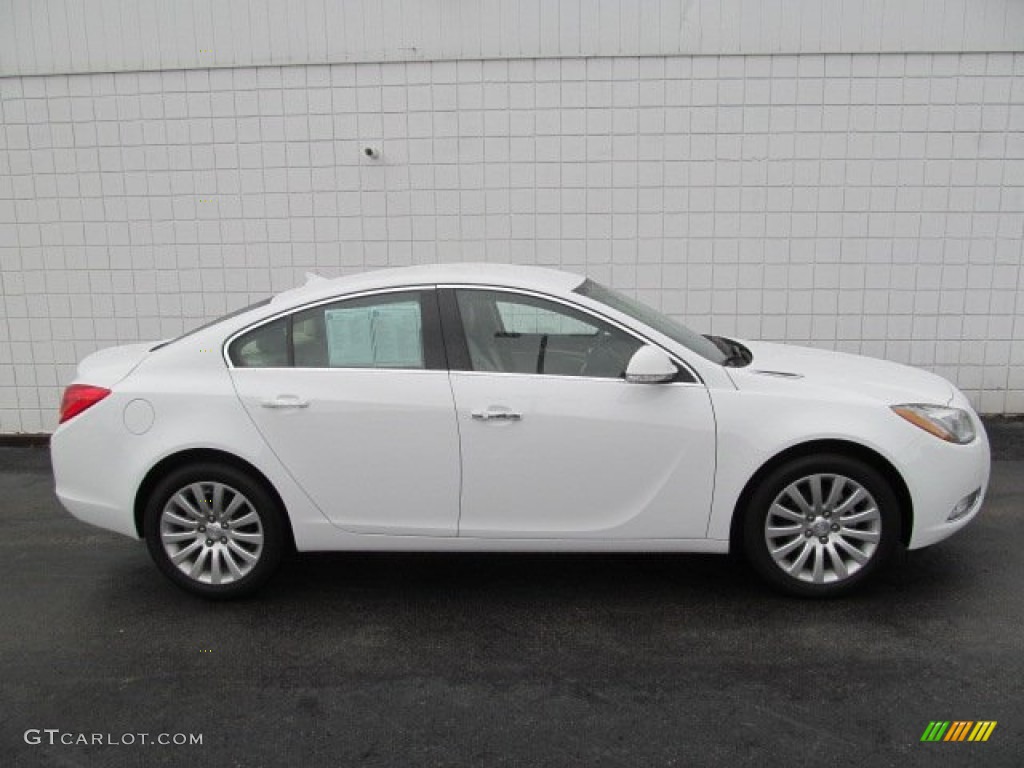 Summit White 2012 Buick Regal Standard Regal Model Exterior Photo #68325680