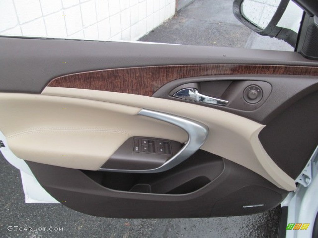 2012 Buick Regal Standard Regal Model Cashmere Door Panel Photo #68325755