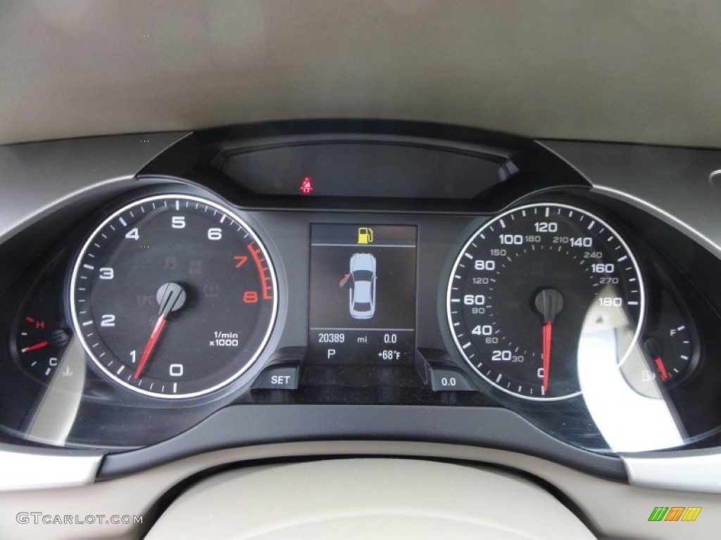 2011 Audi A4 2.0T quattro Sedan Gauges Photo #68325803