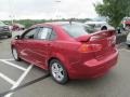 Rally Red Pearl 2009 Mitsubishi Lancer ES Sport Exterior