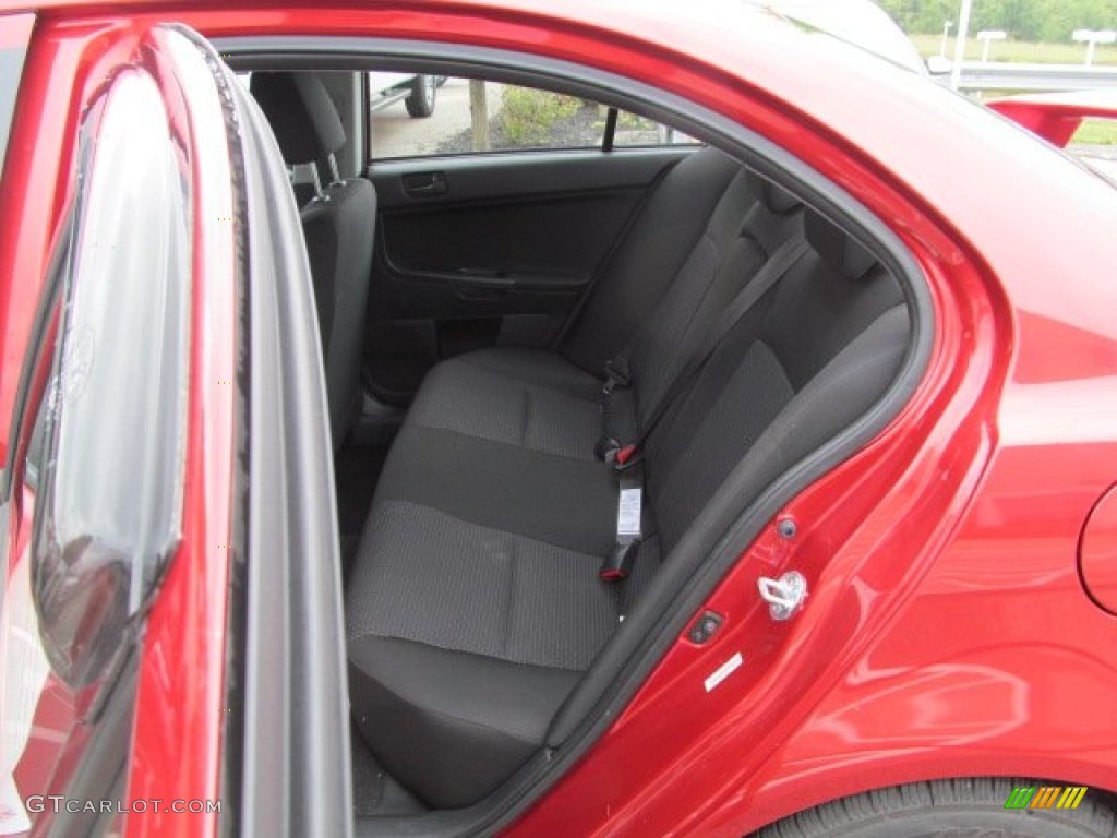 2009 Mitsubishi Lancer ES Sport Rear Seat Photos