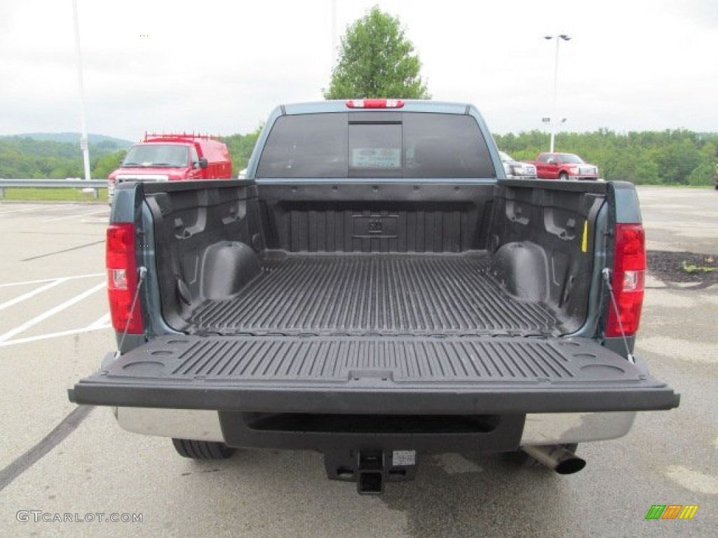 2011 Silverado 2500HD LT Crew Cab 4x4 - Blue Granite Metallic / Ebony photo #11