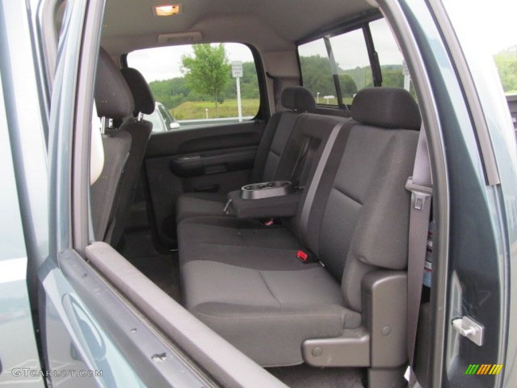 2011 Silverado 2500HD LT Crew Cab 4x4 - Blue Granite Metallic / Ebony photo #12