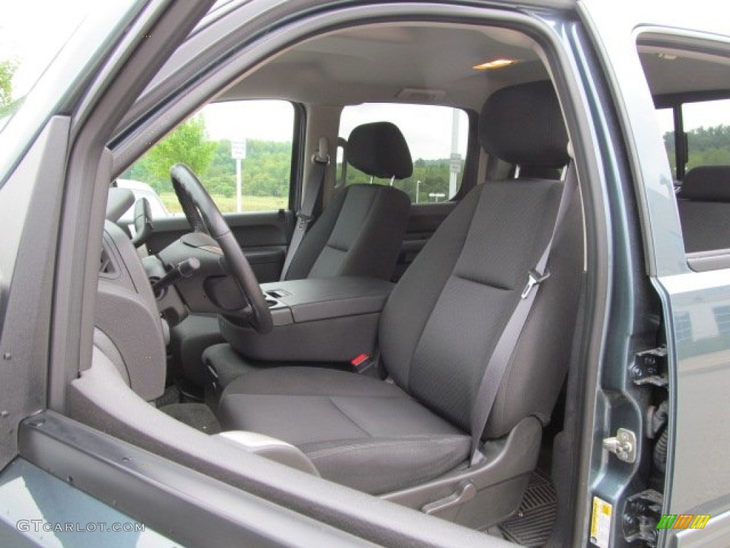 2011 Silverado 2500HD LT Crew Cab 4x4 - Blue Granite Metallic / Ebony photo #13