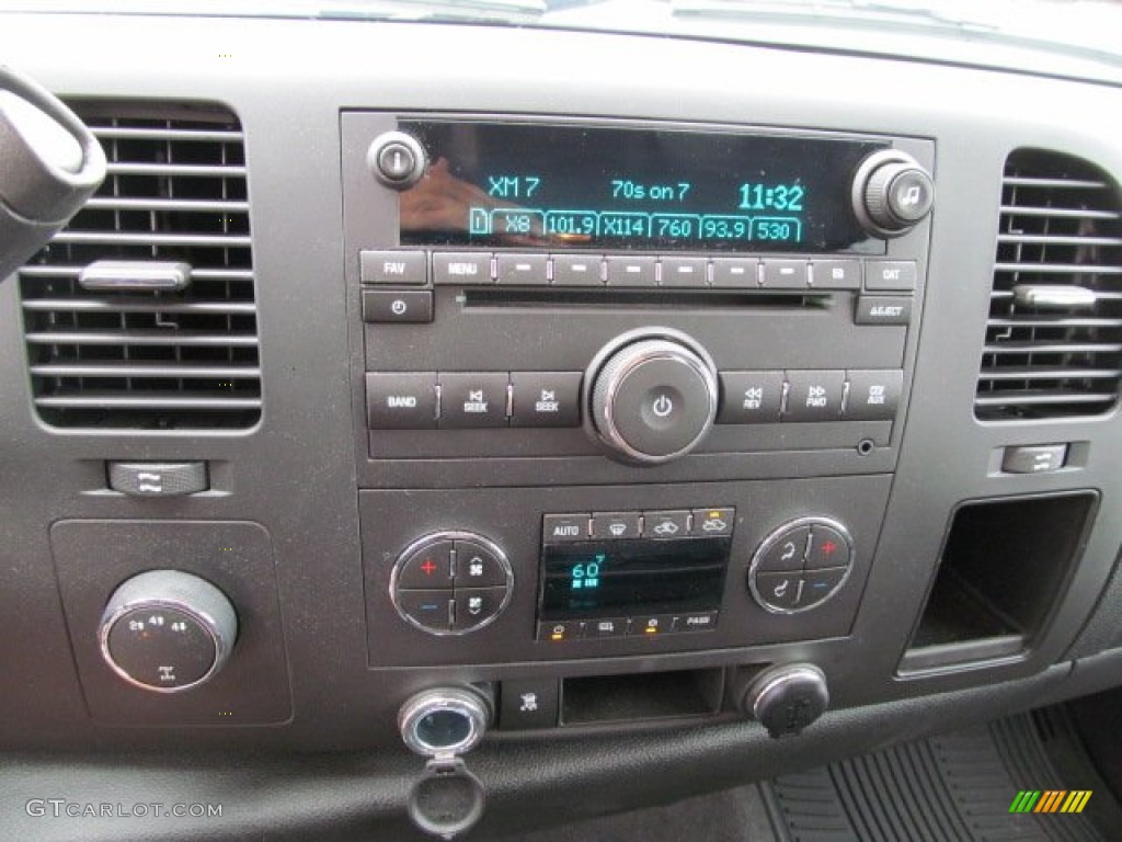 2011 Silverado 2500HD LT Crew Cab 4x4 - Blue Granite Metallic / Ebony photo #18