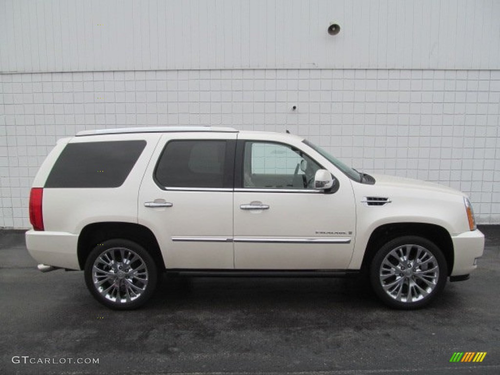White Diamond 2009 Cadillac Escalade AWD Exterior Photo #68327075