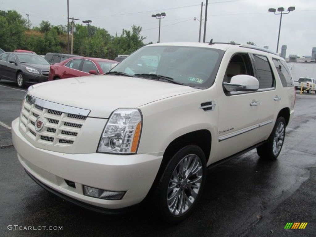 White Diamond 2009 Cadillac Escalade AWD Exterior Photo #68327102