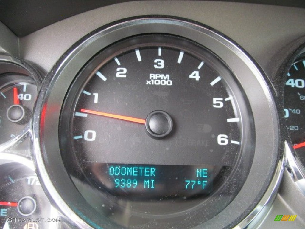 2011 Silverado 2500HD LT Crew Cab 4x4 - Blue Granite Metallic / Ebony photo #25