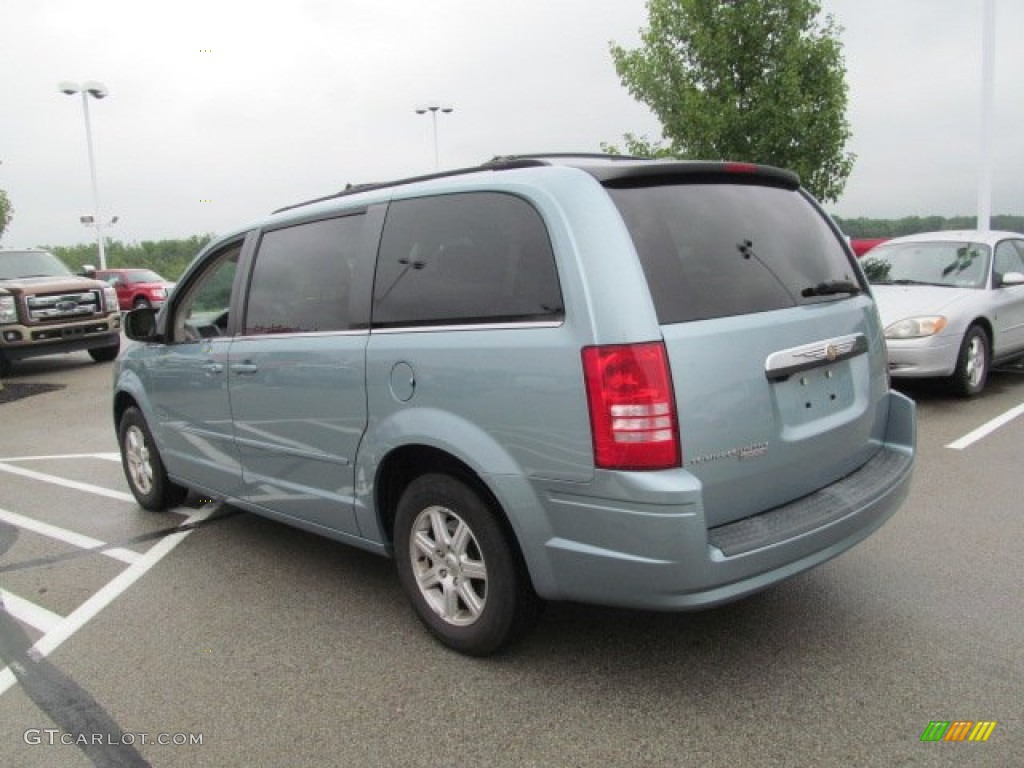 2008 Town & Country Touring Signature Series - Clearwater Blue Pearlcoat / Medium Pebble Beige/Cream photo #8