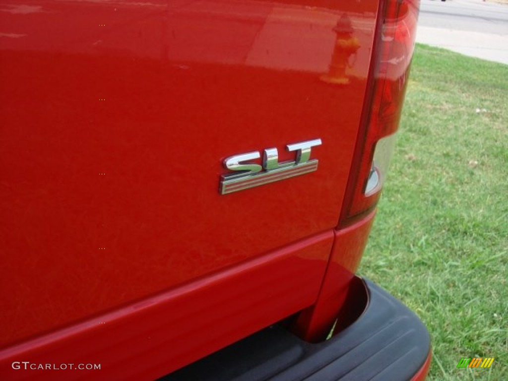 2004 Ram 1500 SLT Regular Cab - Flame Red / Dark Slate Gray photo #21