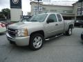 2008 Silver Birch Metallic Chevrolet Silverado 1500 LT Extended Cab 4x4  photo #2