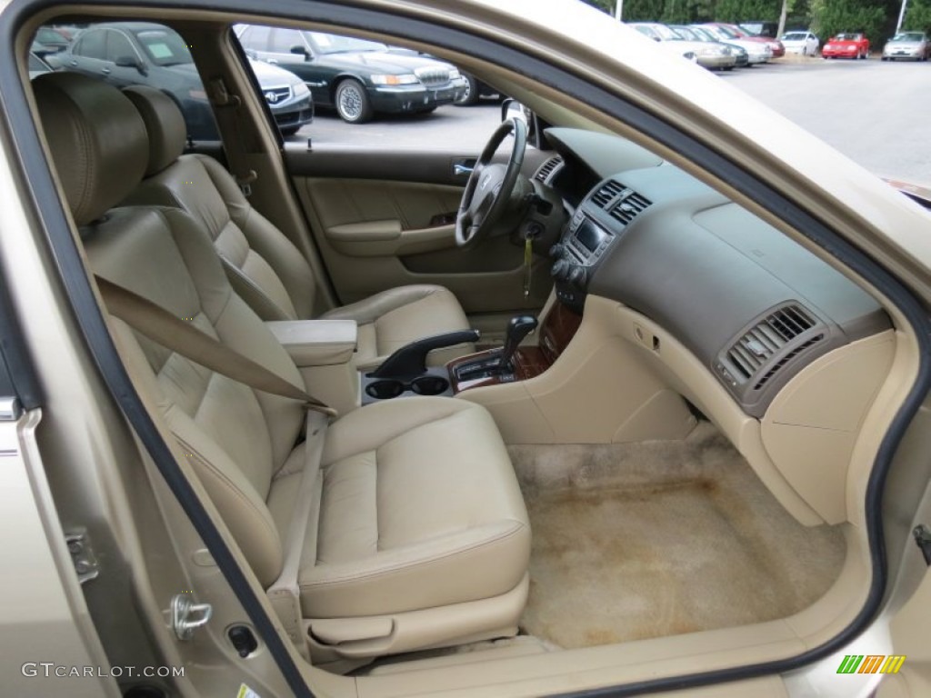 2006 Accord EX-L Sedan - Desert Mist Metallic / Ivory photo #10