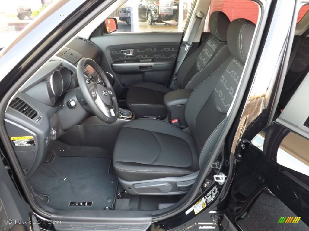 Black Soul Logo Cloth Interior 2013 Kia Soul + Photo #68328380