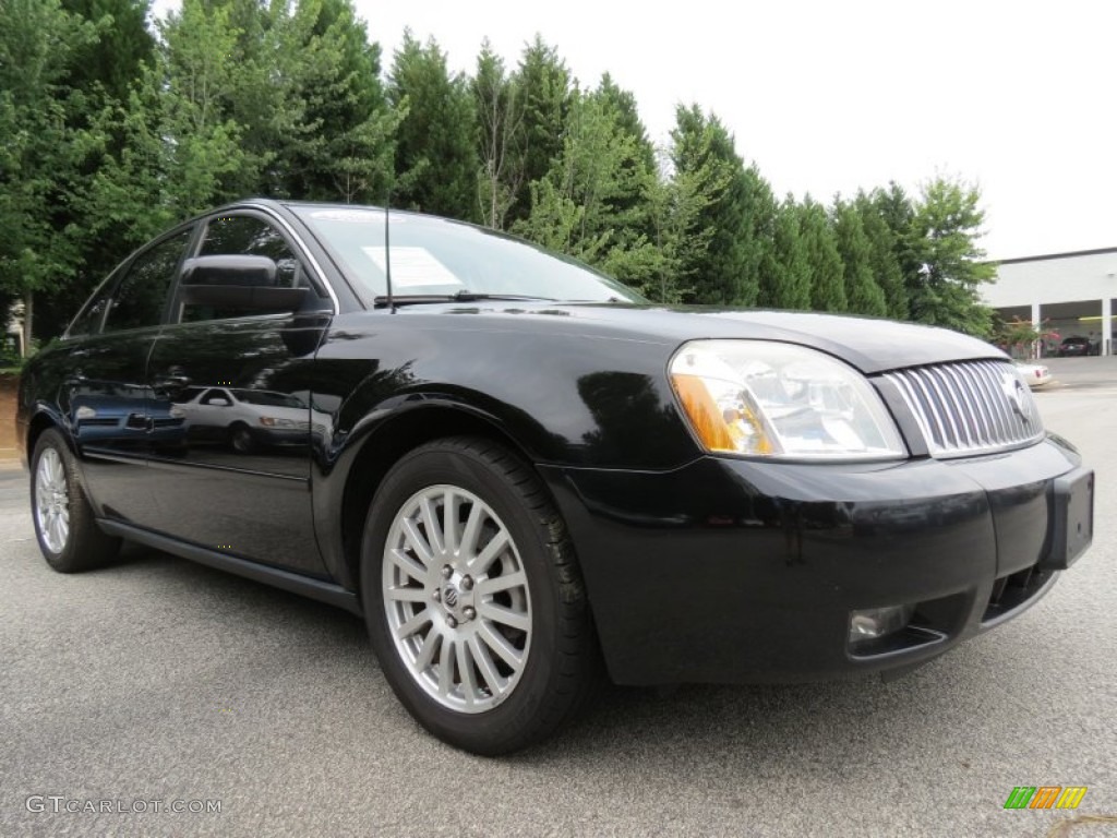 2005 Montego Premier - Black / Charcoal Black photo #4