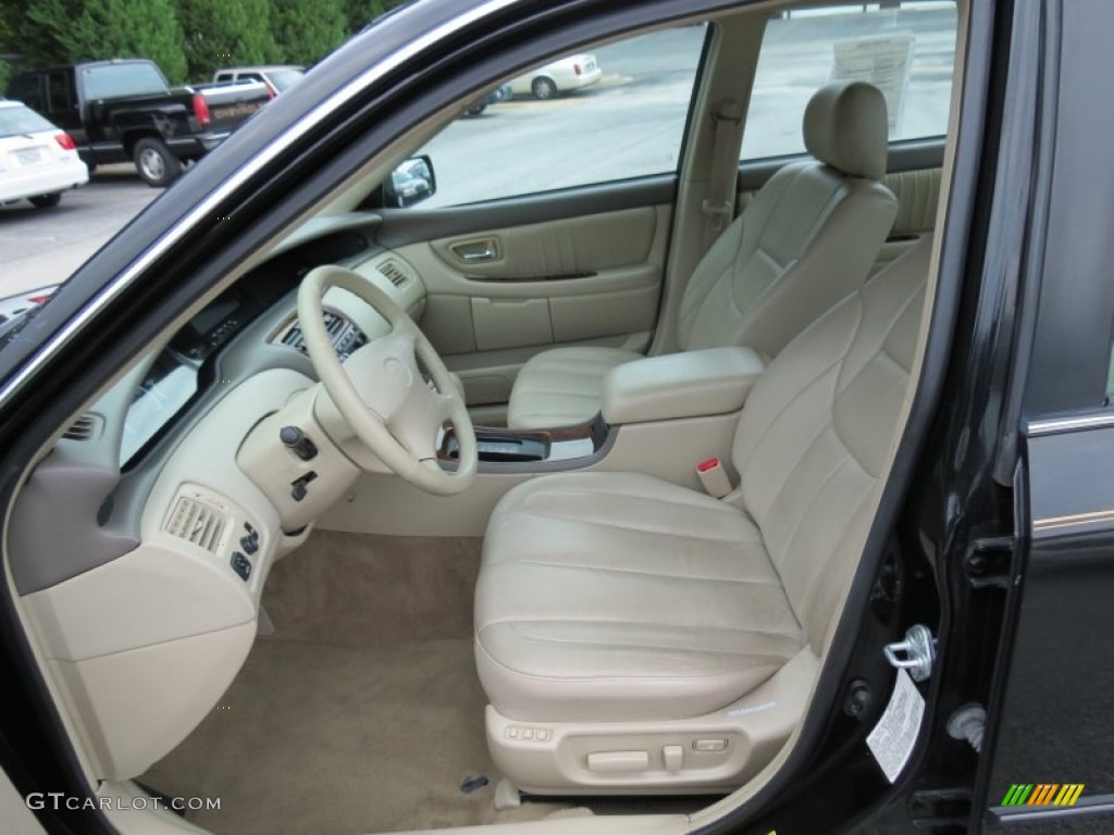 2001 Avalon XL - Black / Taupe photo #6