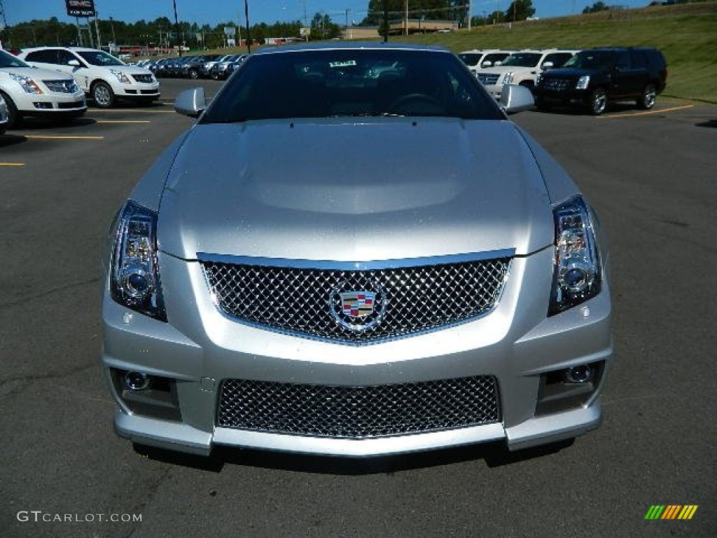 Radiant Silver Metallic 2013 Cadillac CTS -V Coupe Exterior Photo #68329862
