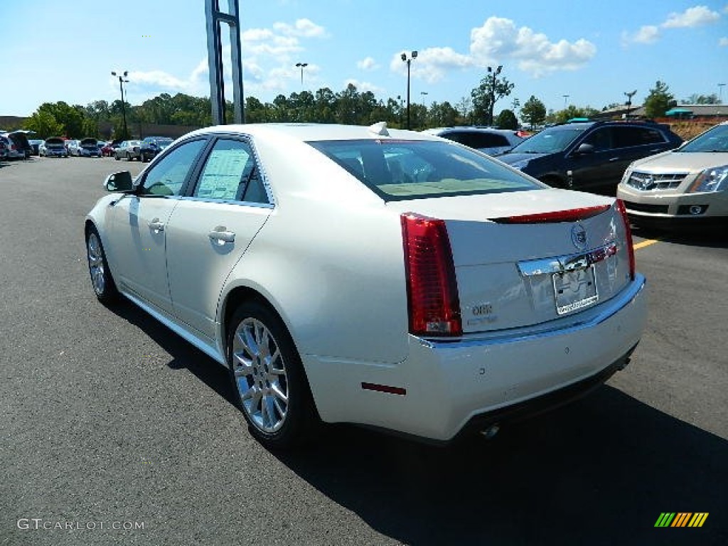 2013 CTS 3.6 Sedan - White Diamond Tricoat / Cashmere/Ebony photo #5