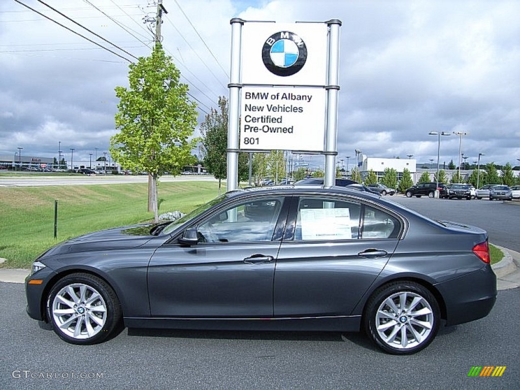 2012 3 Series 328i Sedan - Mineral Grey Metallic / Oyster/Dark Oyster photo #1