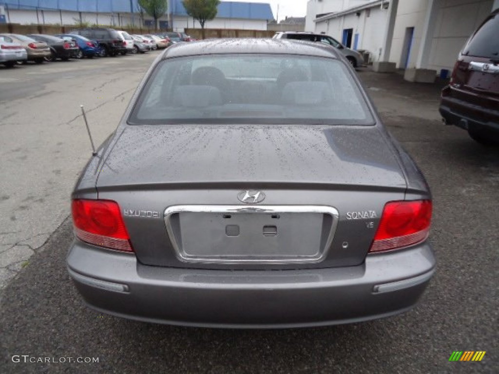 2004 Sonata LX - Slate Gray / Black photo #3