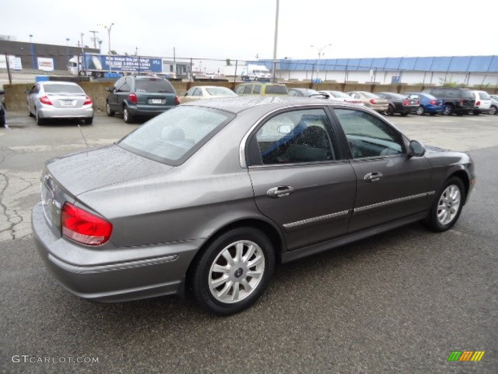 2004 Sonata LX - Slate Gray / Black photo #4