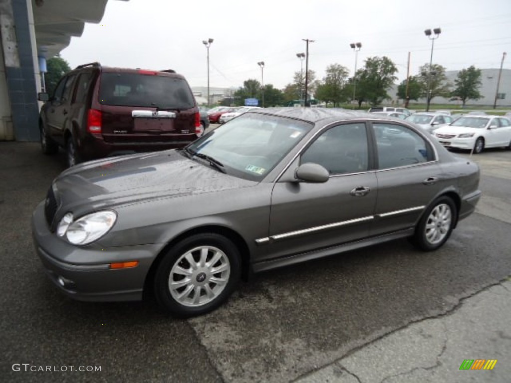 2004 Sonata LX - Slate Gray / Black photo #6