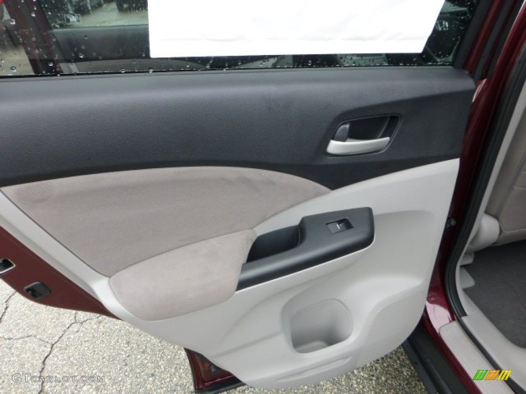 2012 CR-V EX 4WD - Basque Red Pearl II / Gray photo #13