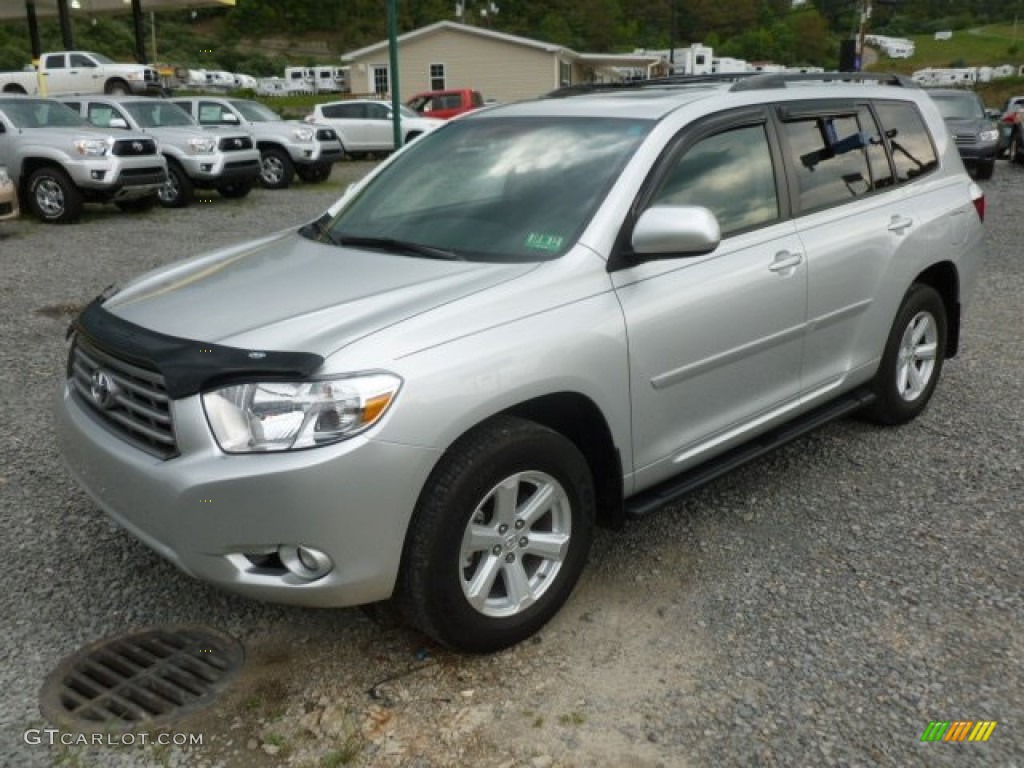 2010 Highlander SE 4WD - Classic Silver Metallic / Ash photo #2