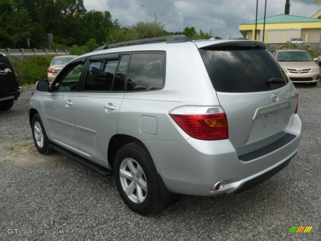 2010 Highlander SE 4WD - Classic Silver Metallic / Ash photo #3