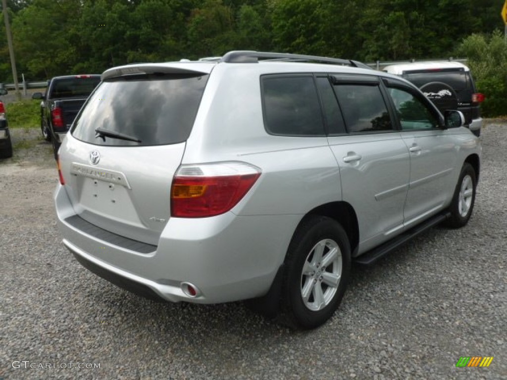 2010 Highlander SE 4WD - Classic Silver Metallic / Ash photo #4