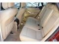 2013 BMW X6 Sand Beige Interior Rear Seat Photo