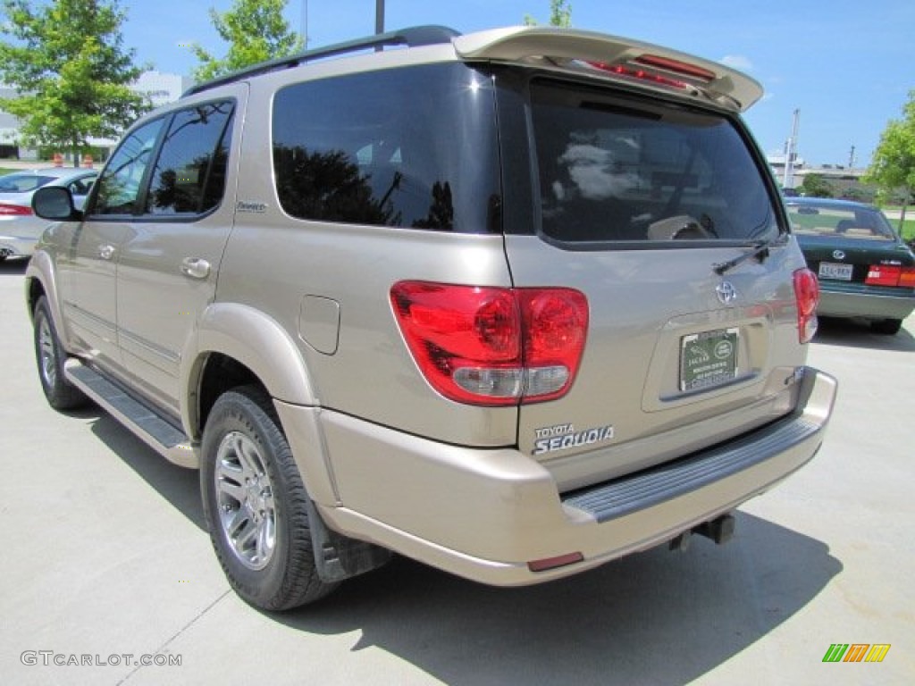 2007 Sequoia Limited - Desert Sand Mica / Taupe photo #8