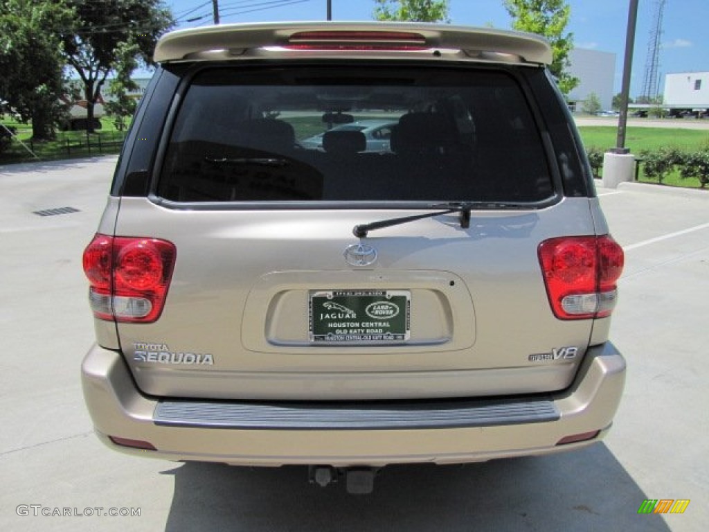 2007 Sequoia Limited - Desert Sand Mica / Taupe photo #9