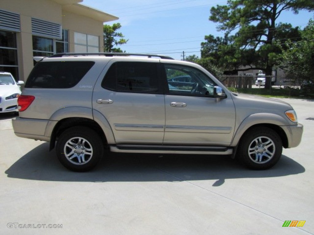 2007 Sequoia Limited - Desert Sand Mica / Taupe photo #11